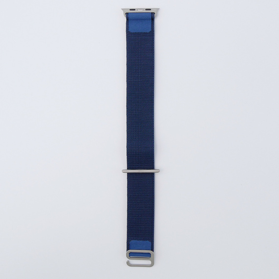 Нейлоновий ремінець для Apple Watch 1/2/3/4/5/6/7/8/SE/ULTRA 42/44/45/49 мм, темно-синій