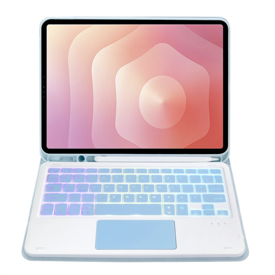 Чохол з підсвічуваною клавіатурою Bluetooth і тачпадом для Samsung Galaxy Tab S11