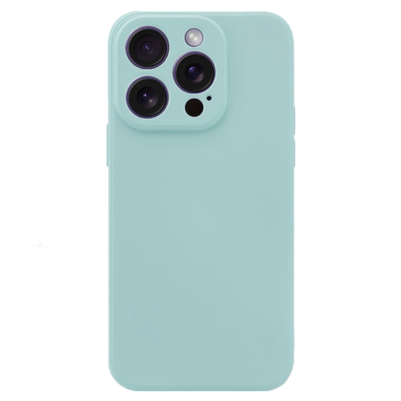 Чехол до iPhone 15 Pro, Silicone Lite, синий