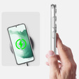 Чехол до Samsung Galaxy S23, Fusion Hybrid, прозрачный