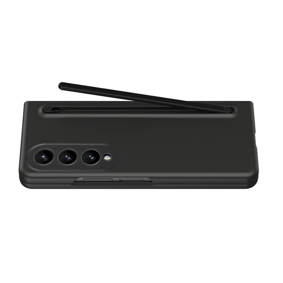 Чехол для Samsung Galaxy Z Fold 4 5G, со стеклом и стилусом, чёрный
