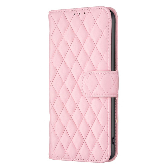 Откидной чехол для Oppo Reno 11F 5G, Wallet, BINFEN COLOR, розовый