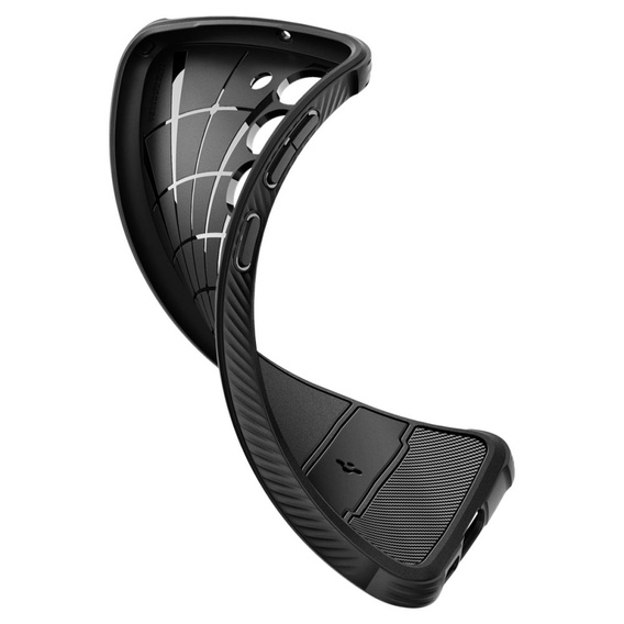 Чoхол Spigen до Samsung Galaxy S23, Rugged Armor, чорний