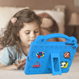 Дитячий чохол для планшета iPad mini 7.9" 2019/2015/2014/2013/2012 (5/4/3/2/1 gen.), Cute Patterns, з підставкою, м'яти