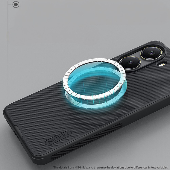 Чехол NILLKIN для Xiaomi Poco X7 Pro 5G, Frosted Shield, для MagSafe, чёрный