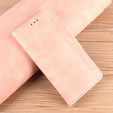 Откидной чехол для Motorola Moto G85, Card Slot, розовый