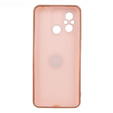 Чoхол до Xiaomi Redmi 12C, Electro Ring, рожевий rose gold