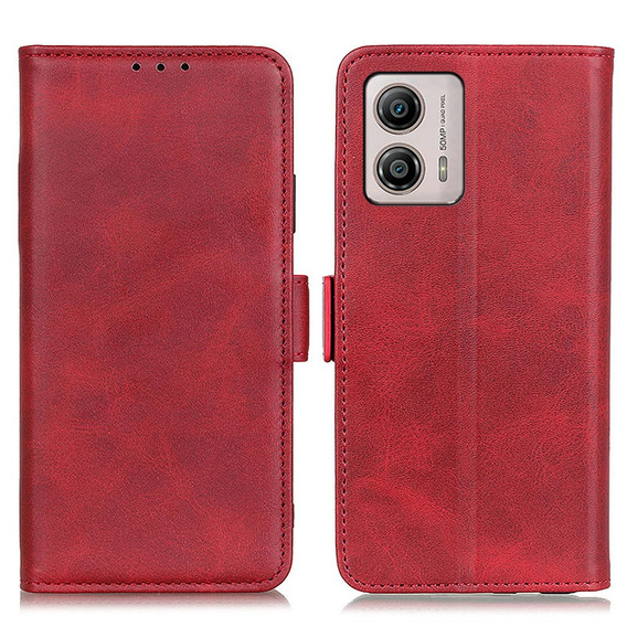 Чохол-книжка для Motorola Moto G53 5G / G13 / G23, Wallet, червоний