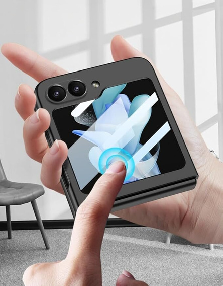 Чехол для Samsung Galaxy Z Flip7 FE / Z Flip6, PC Case, чёрный