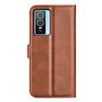 Чехол Wallet до Vivo Y76 5G / Y76s 5G / Y74s, Protective Cover, Brown