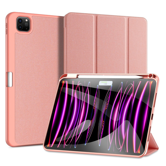 Чехол для iPad Pro 11" 2024, Dux Ducis Domo, розовый