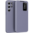 Флип-кейс для Samsung Galaxy S24 Ultra, Smart View Wallet, фиолетовый