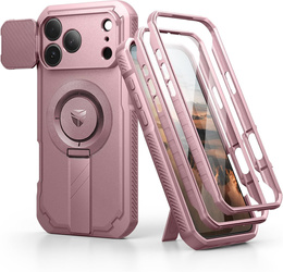 Бронированный чехол Dexnor с подставкой и затвором камеры, для MagSafe для iPhone 17 Pro