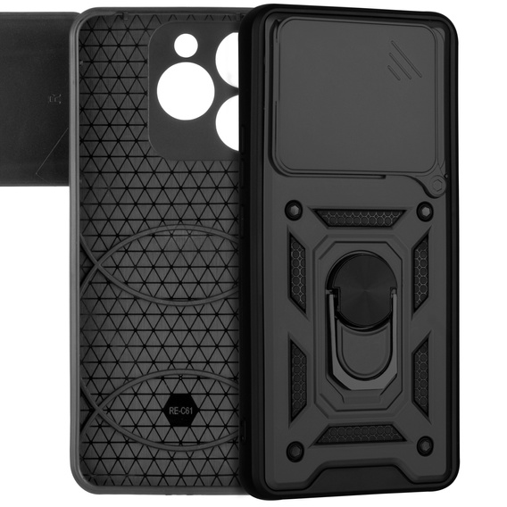 Чохол NOX Camera Slide Realme C61, CamShield Slide, чорний
