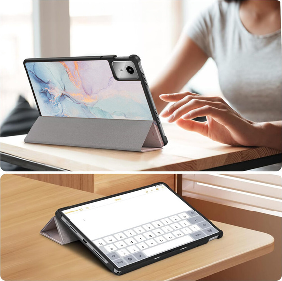 Чехол для Lenovo Tab M11, Smartcase, Marble 1#
