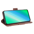 Футляр з клапаном для Xiaomi Poco X5 Pro 5G, Card Slot, коричневий