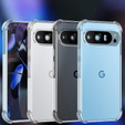 Чехол для Google Pixel 9 / Pixel 9 Pro, Erbord Dropproof, прозрачный + стекло