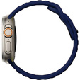 Ремінець  Hollow 22mm до Apple Watch 1/2/3/4/5/6/7/8/SE/ULTRA 42/44/45/49MM - Dark Blue