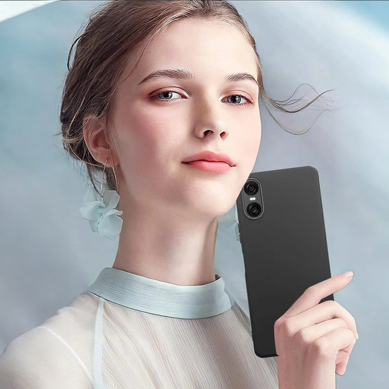 Тонкий корпус для Sony Xperia 10 VI, Slim, чёрный
