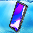 Водонепроницаемый чехол IP68 для iPhone 13, чёрный