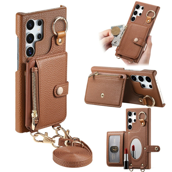 Чoхол до Samsung Galaxy S25 Ultra, GKK Leather, чорний