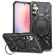 Чохол для Samsung Galaxy A54 5G, броньований з підставкою та ручкою, чорний