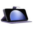 Откидной чехол для Samsung Galaxy S23 FE, Butterfly, фиолетовый
