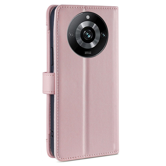 Чохол-книжка для Realme 11 Pro 5G / Pro+ 5G, Wallet Zipper Pocket, рожевий