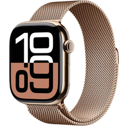 Браслет Milanese для Apple Watch  1/2/3/4/5/6/7/SE (42/44MM) - Rose Gold