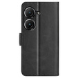Чохол-книжка для Asus Zenfone 9 5G / 10 5G, Wallet PU Leather Case, чорний