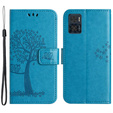 Чохол-книжка для Motorola Moto E22 / E22i, Wallet, tree i sowy, м'яти