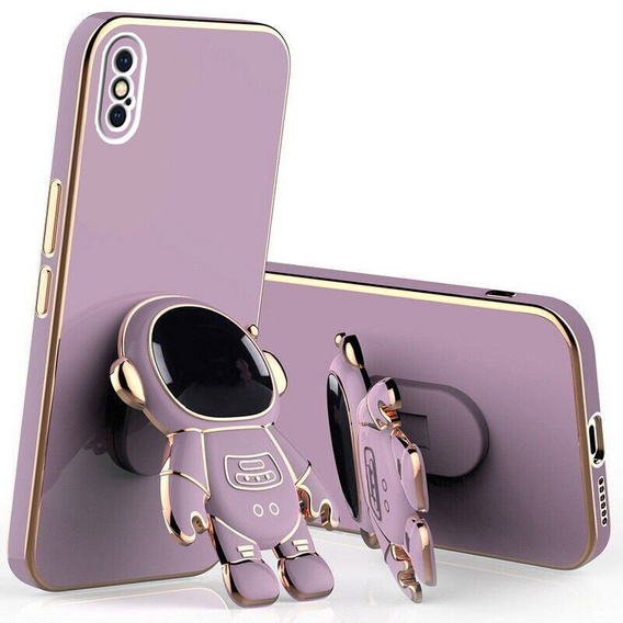 Чoхол до iPhone X / XS, Astronaut, фіолетовий