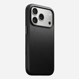 Чехол Nomad для iPhone 17 Pro, современный кожаный чехол, черный