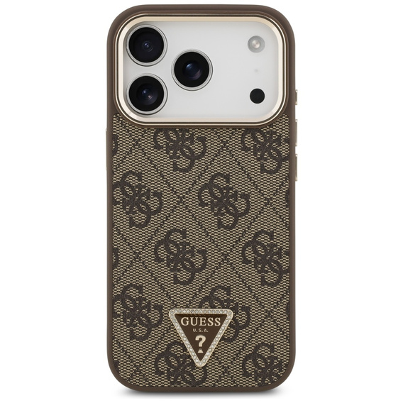 Чехол Guess 4G Triangle Logo MagSafe для iPhone 17 Pro