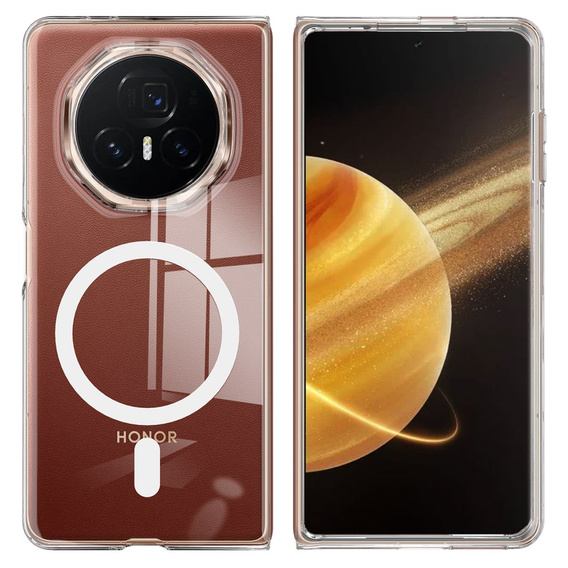 Чехол для Honor Magic V3 5G, гибридный чехол Fusion Hybrid, для MagSafe, прозрачный