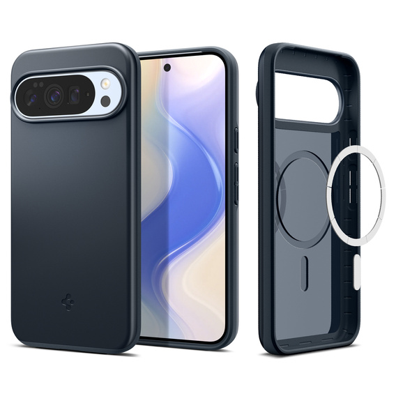 Чехол Spigen Thin Fit MagSafe для Google Pixel 10 Pro XL, металлический сланец