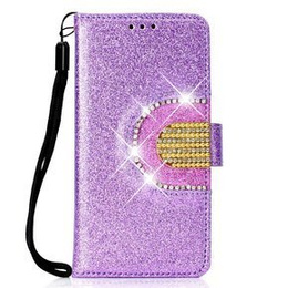 Чохол-книжка для Huawei P Smart 2019 / Honor 10 Lite, Glitter Mirror Wallet, фіолетовий