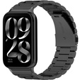 Стальной браслет для Xiaomi Smart Band 8 Pro, черный