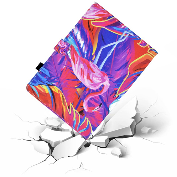 Чехол для Lenovo Tab M11, с откидной крышкой, flamingo