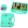 Дитячий чохол для планшета iPad 9.7" 2018/2017 (6/5 gen.) / Pro 9.7" 2016, Cute Patterns, з підставкою, зелений