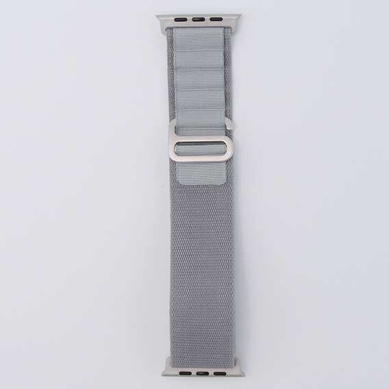 Нейлоновый ремешок для Apple Watch 1/2/3/4/5/6/7/8/SE/ULTRA 42/44/45/49 мм, серый