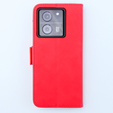 Футляр з клапаном для Xiaomi 13T / 13T Pro, Card Slot, червоний