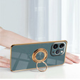 Чехол до iPhone 14 Pro Max, Electro Ring, серый