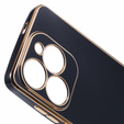 Чохол для Infinix Hot 40i, Glamour CamShield, чорний
