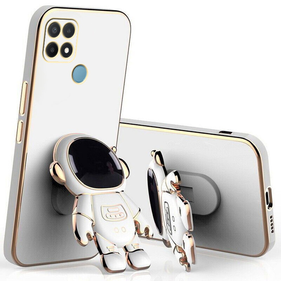Чoхол до Oppo A15/A15S, Astronaut, білий