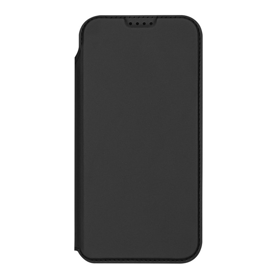 Чехол Dux Ducis для iPhone Air, Skin Pro, с клапаном, со слотом для карт, черный