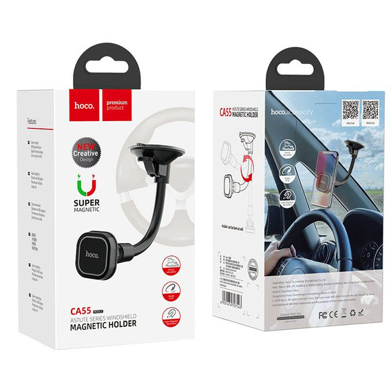 BASEUS Telescopic Uniwersalny Uchwyt Magnetyczny - Silver