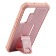 Бронированный чехол для Samsung Galaxy S22, Dexnor Full Body, розовый rose gold
