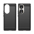 Чехол для Honor 90, черный карбон