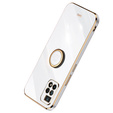 Чехол до Xiaomi Redmi 10, Electro Ring, белый